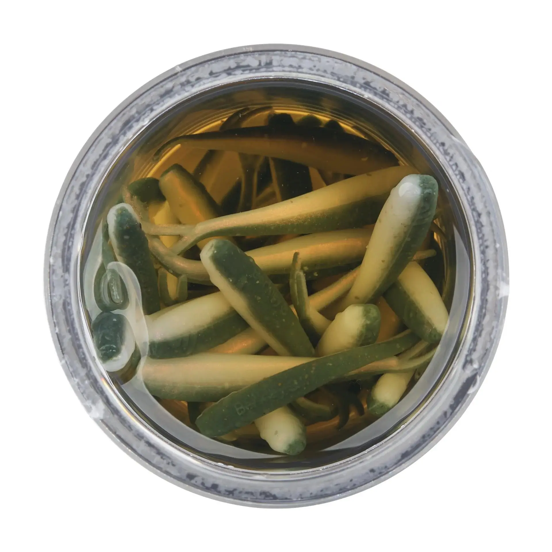 Berkley Gulp Alive Minnow 1" 2cm LRF Silikonu - Emerald Shiner