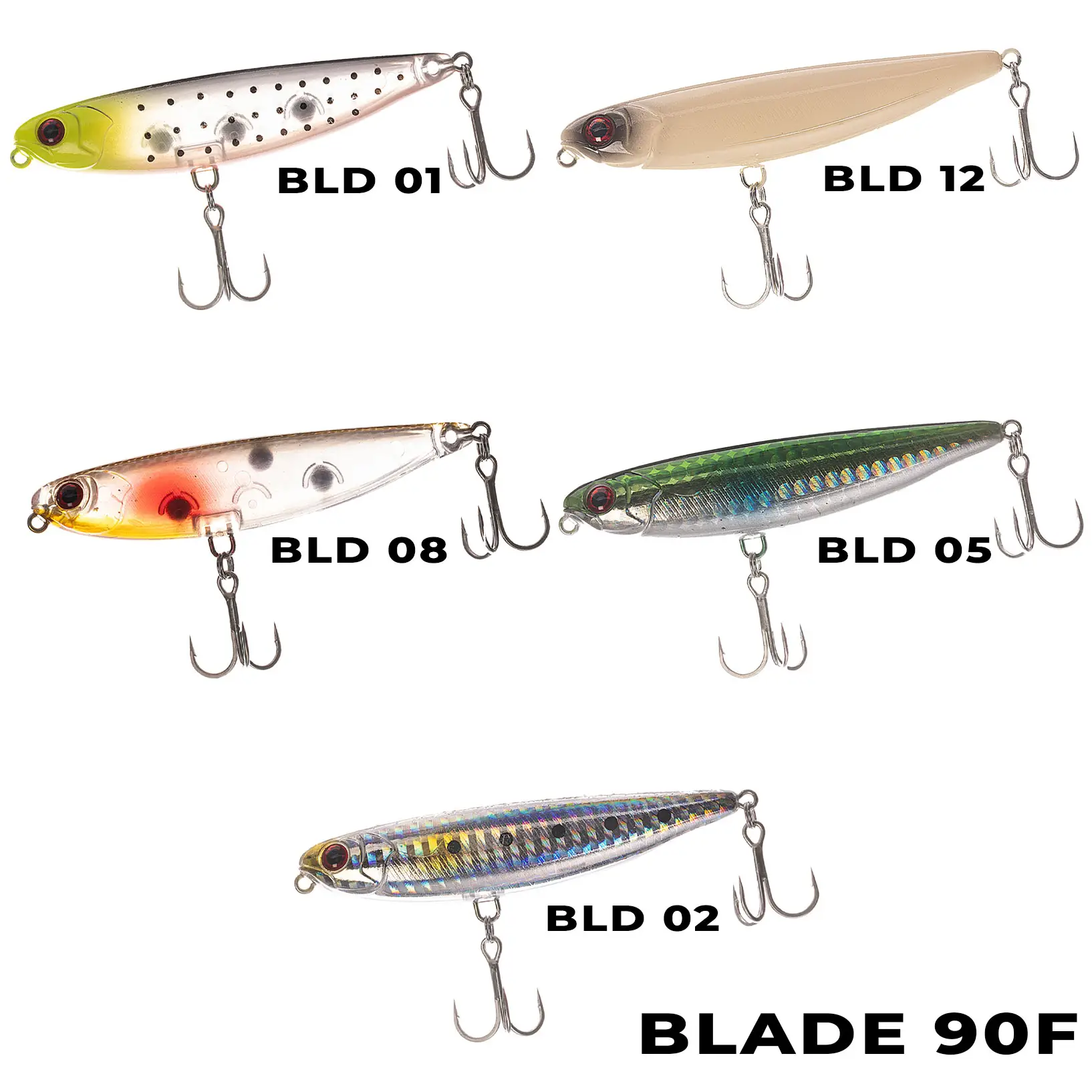 Caretta Blade 90F 9cm 12gr Su Üstü Maket Balık