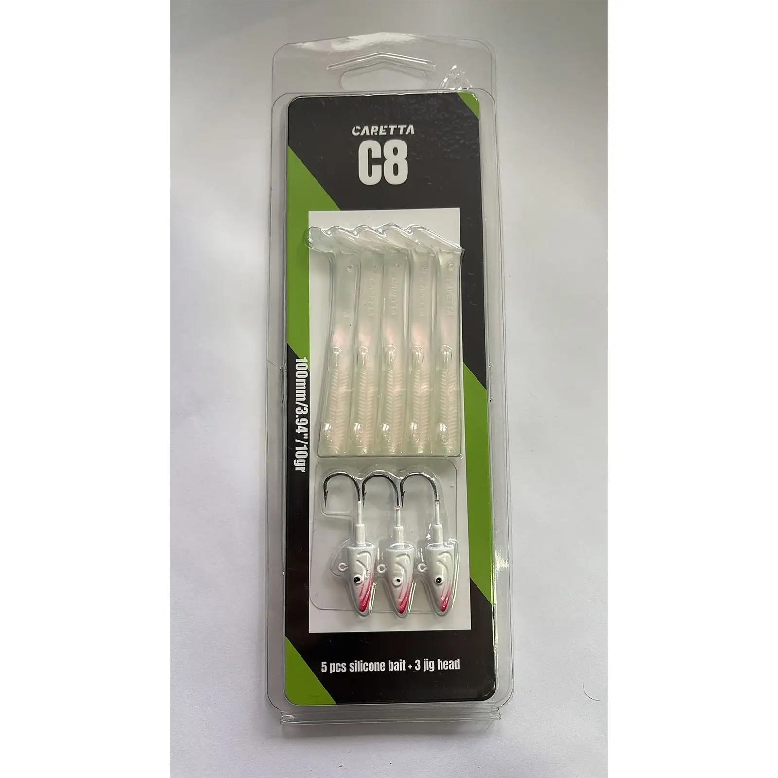 Caretta C8 10cm 10gr 5+3 Silikon Yem - Pink Spirit