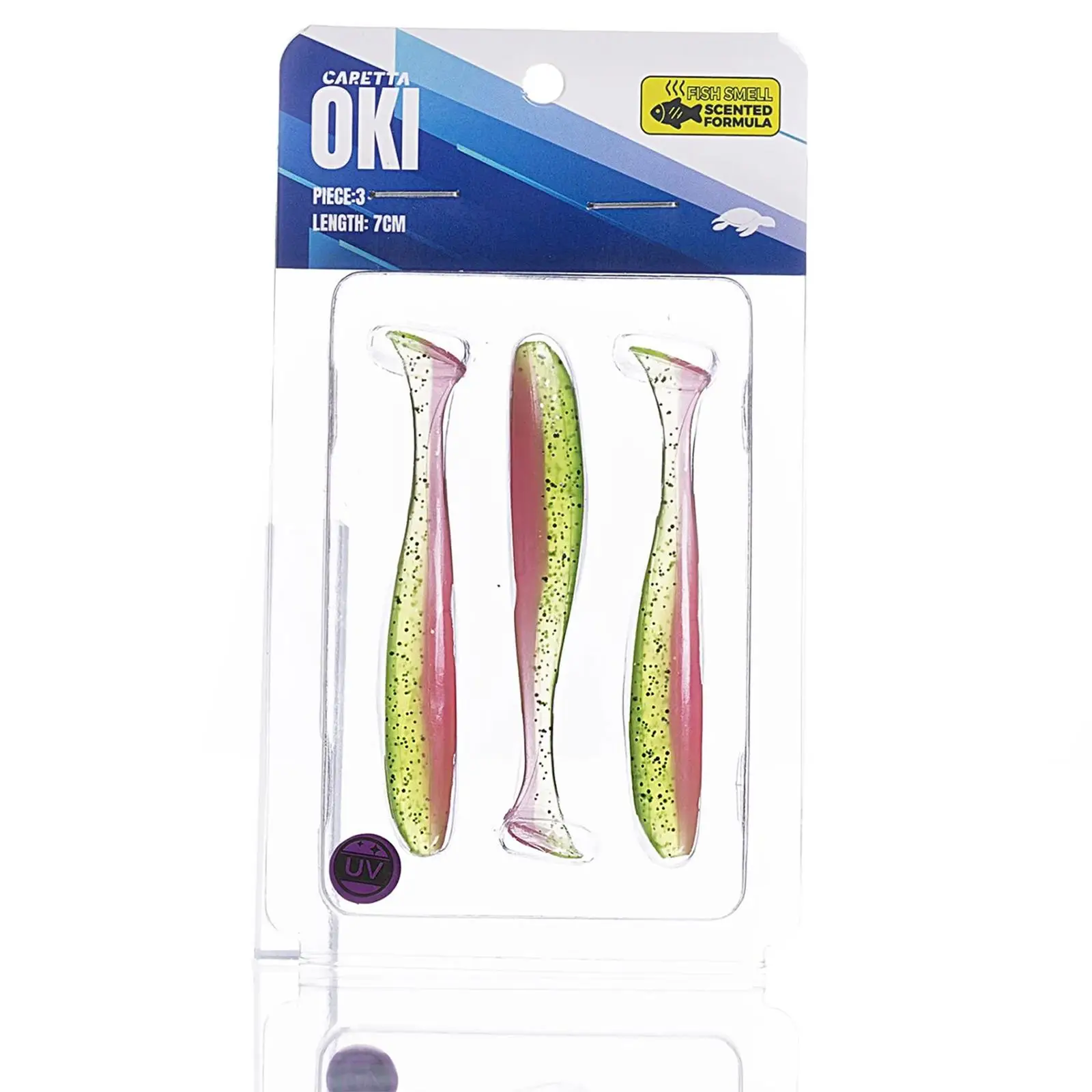 Caretta Oki 7cm 2gr Silikon Yem - Color #08