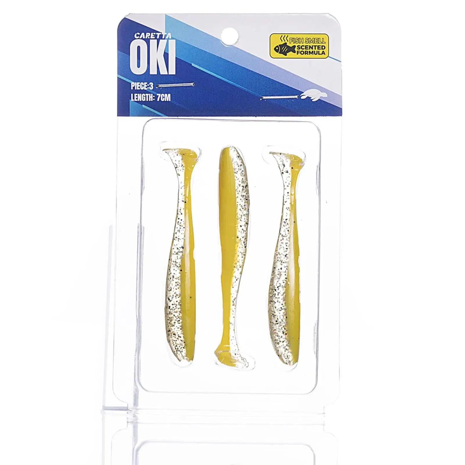 Caretta Oki 7cm 2gr Silikon Yem - Color #03
