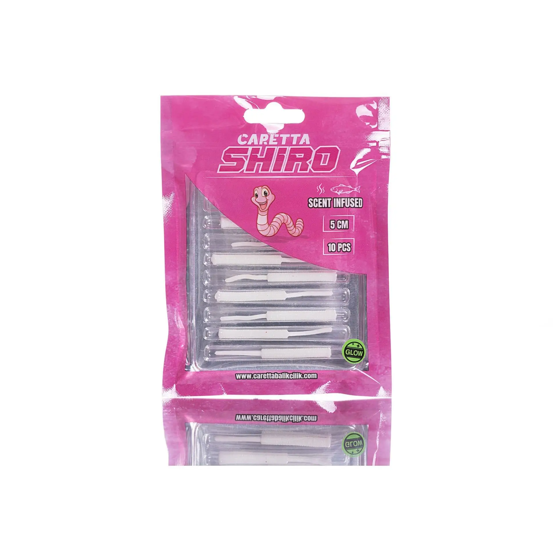 Caretta Shiro 5cm 10 Adet LRF Yemi - White Glow