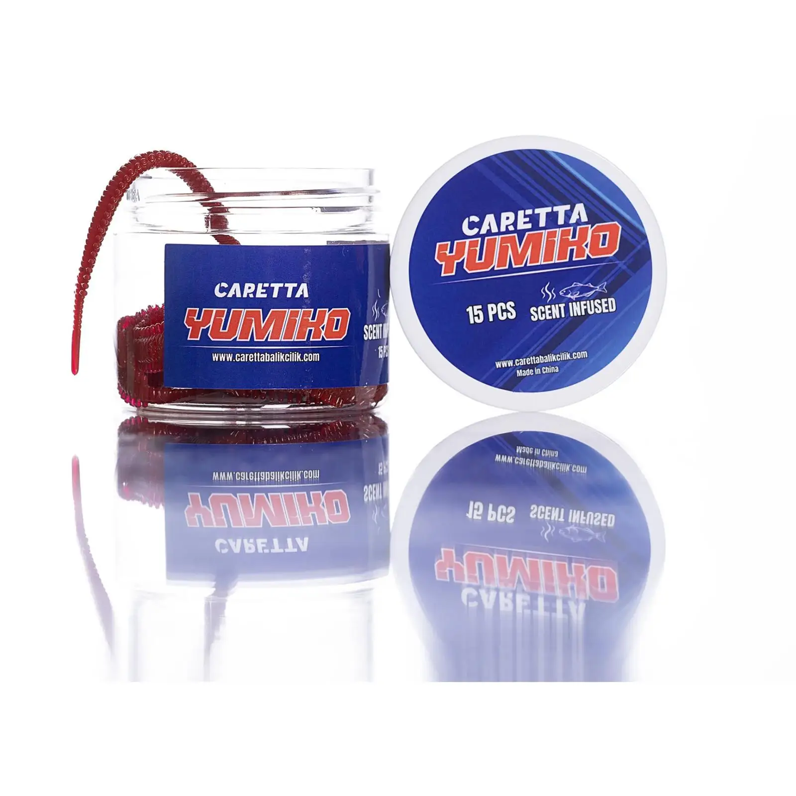 Caretta Yumiko 8cm 15 Adet LRF Yemi - Blood Red