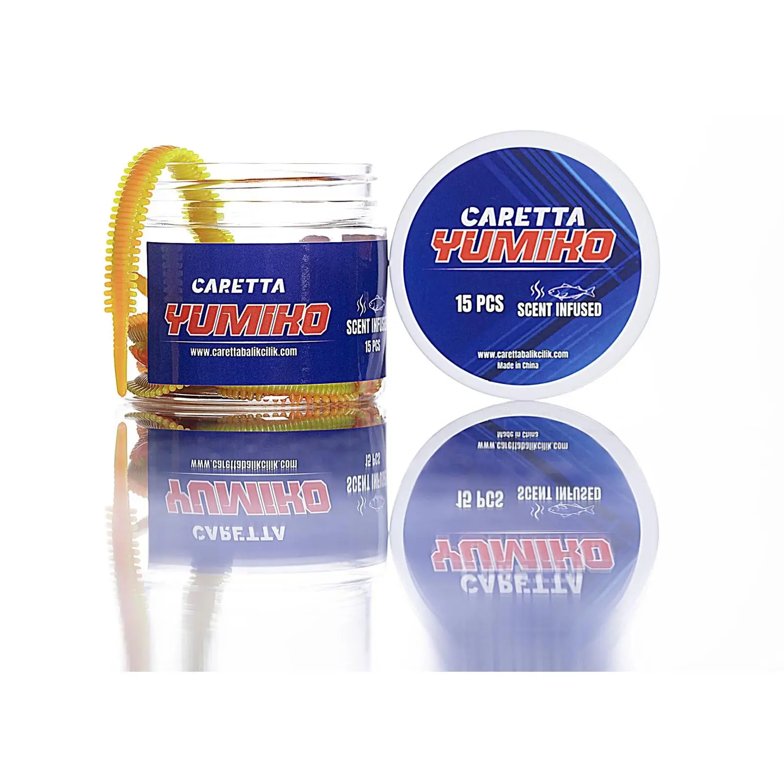 Caretta Yumiko 8cm 15 Adet LRF Yemi - Lemonade