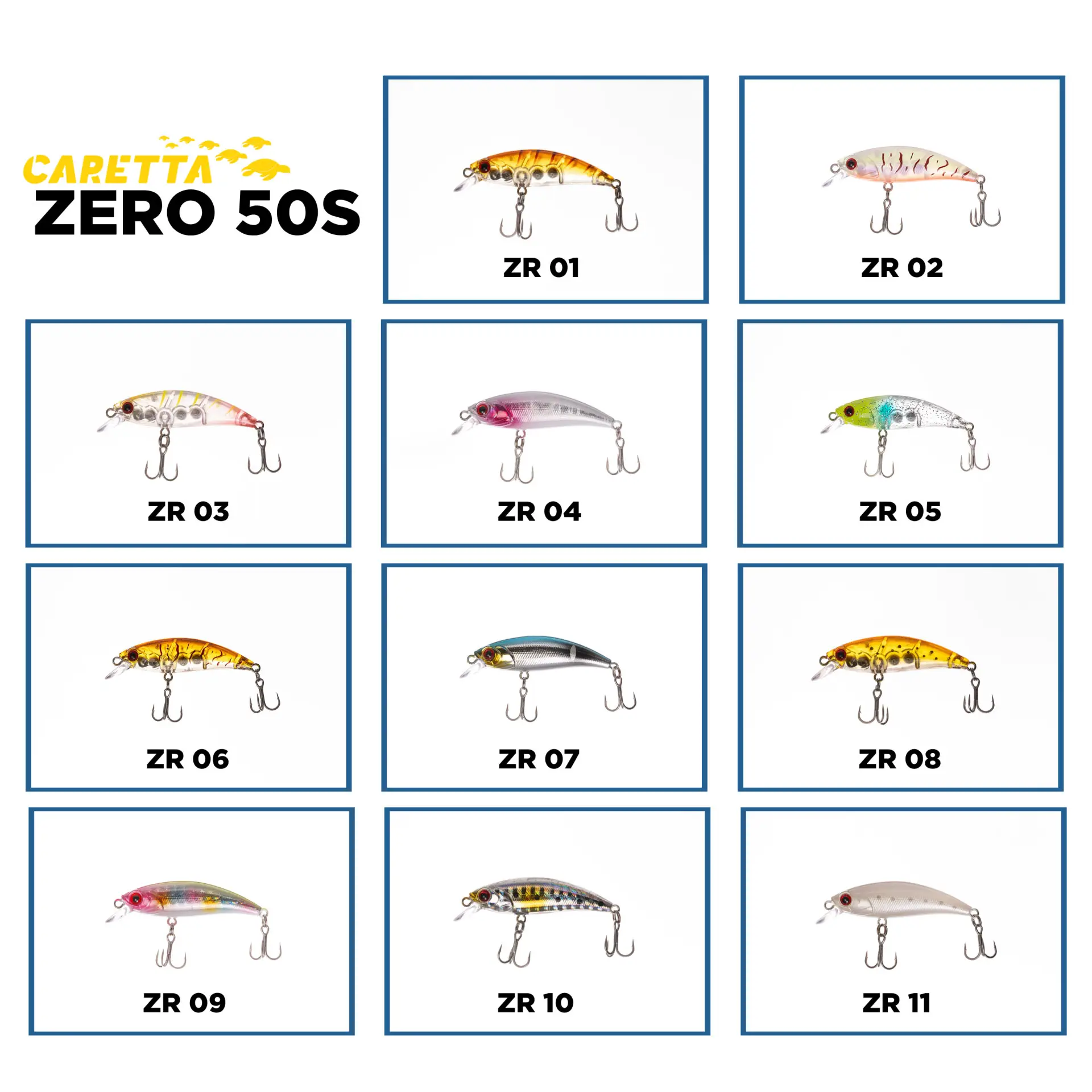 Caretta Zero 50S 5cm 4.5gr LRF Maket Balık
