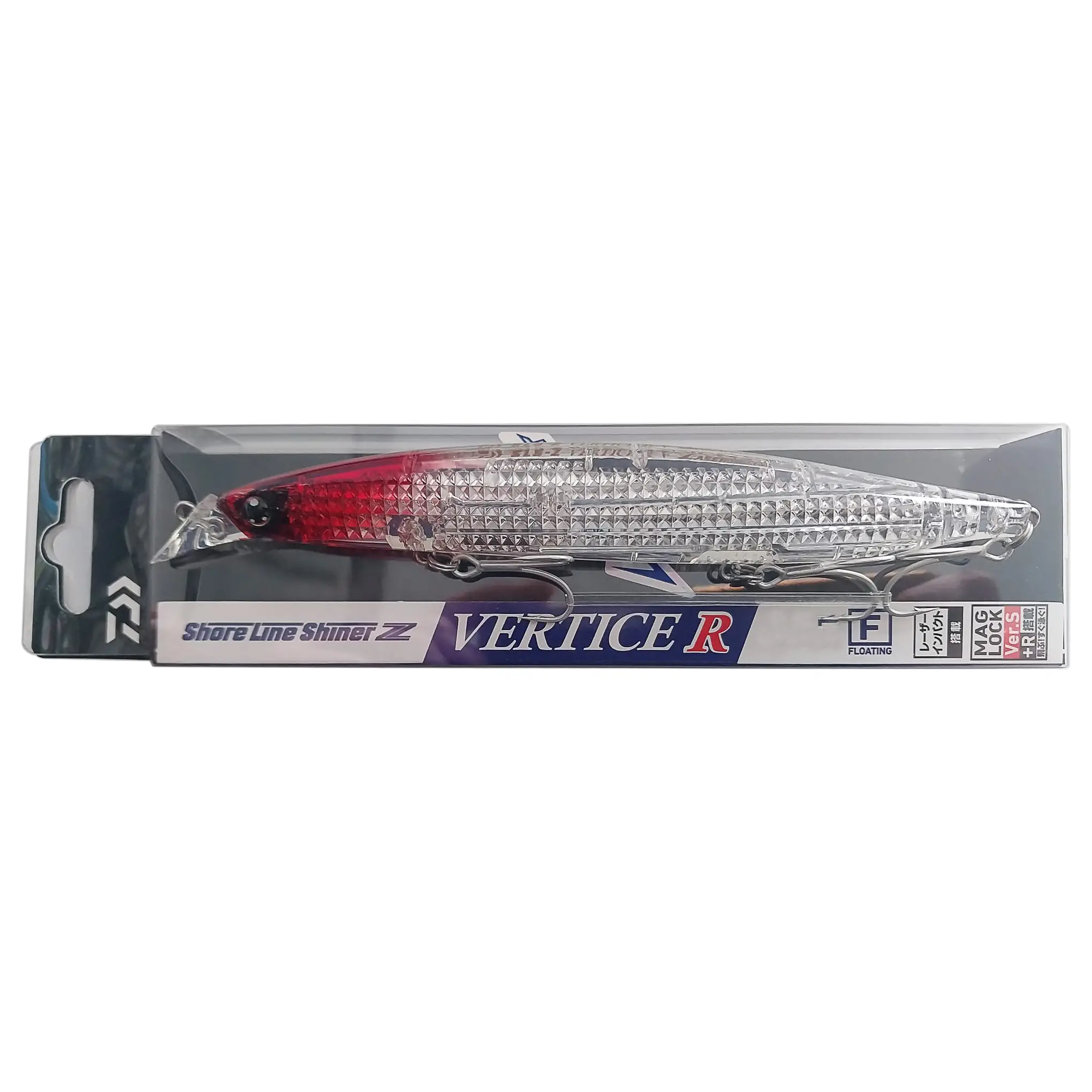 Daiwa Shore Line Shiner Z Vertice R Laser İmpact 125F 12.5cm 20.5gr Maket Balık - Red Head
