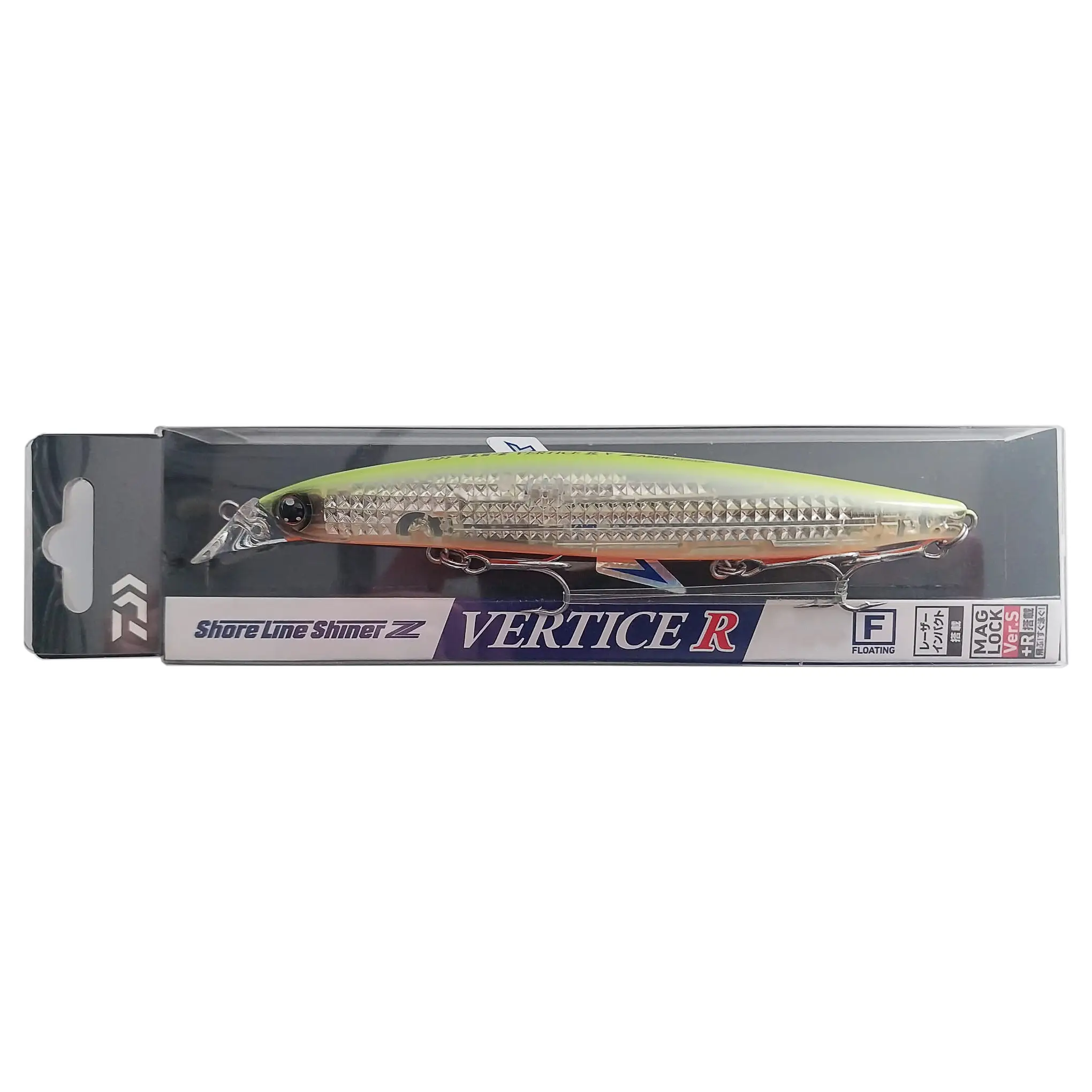 Daiwa Shore Line Shiner Z Vertice R Laser İmpact 125F 12.5cm 20.5gr Maket Balık - Chart Back