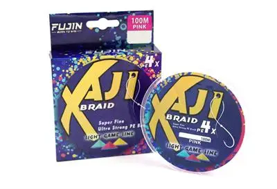 Fujin Aji Light Game 4X 100m Pink LRF Örgü Misina