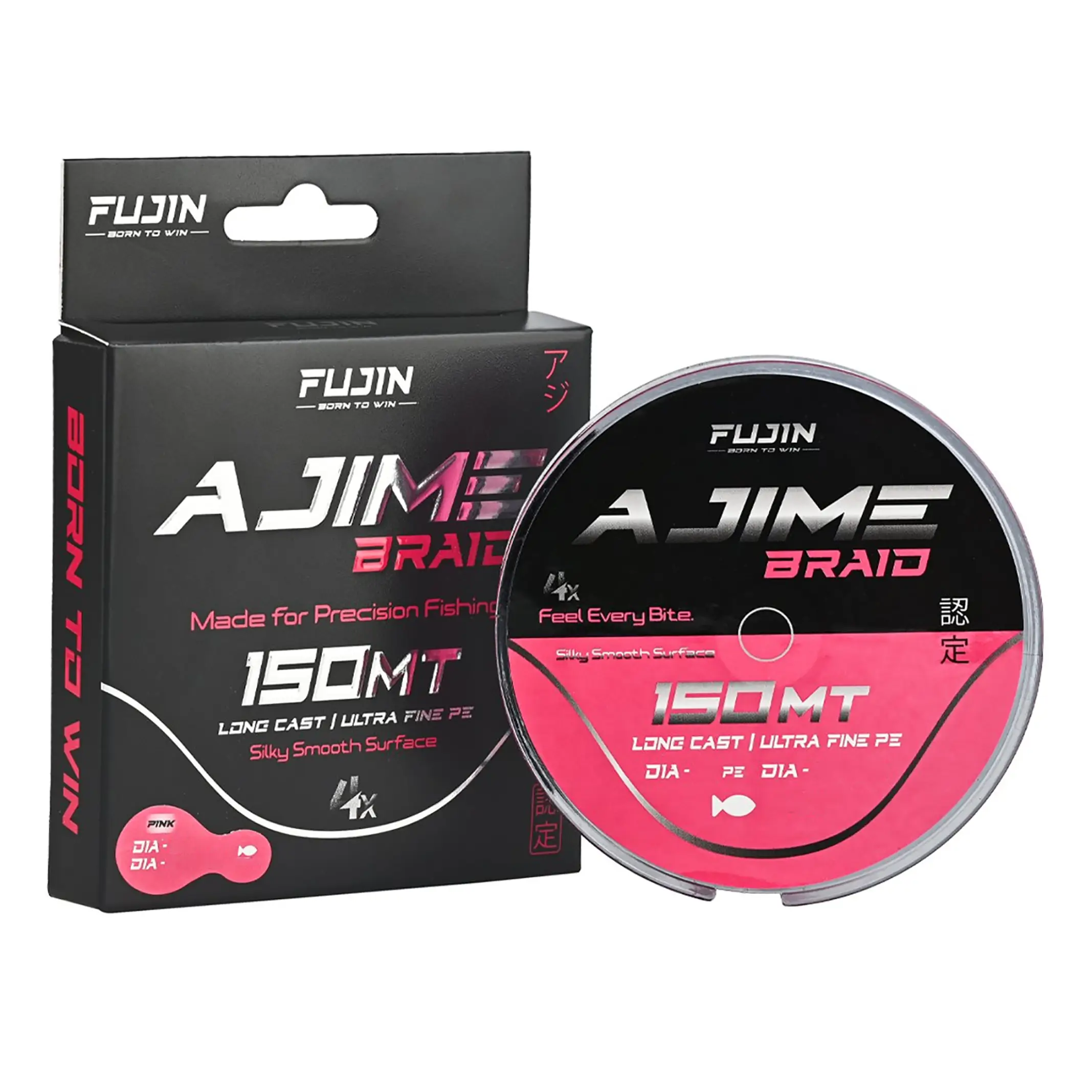 Fujin Ajime 4x 150m Pink LRF Örgü - İp Misina
