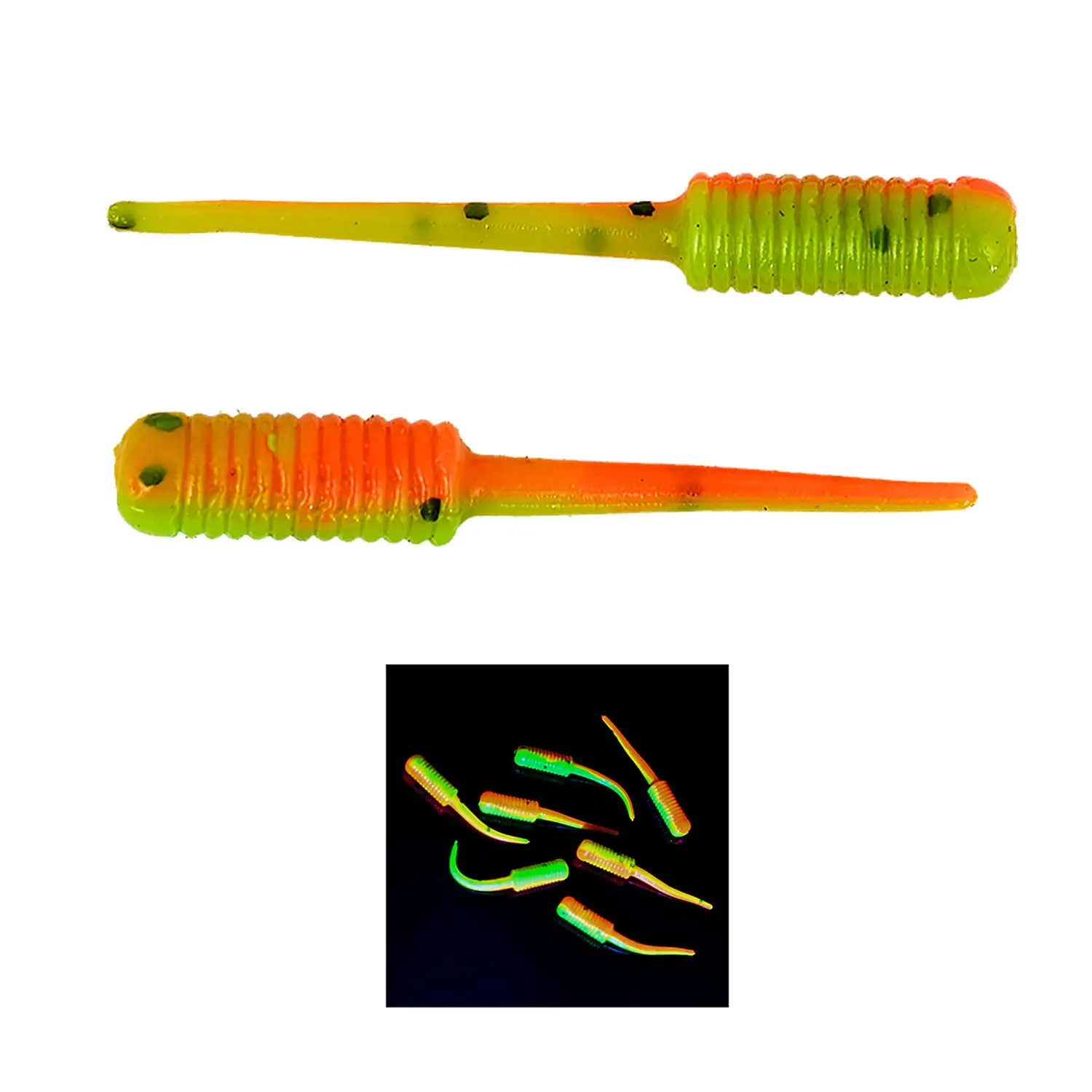 Fujin Baby FRY 2,7cm 30 Adet LRF Silikon Yem - UV Fire Tiger