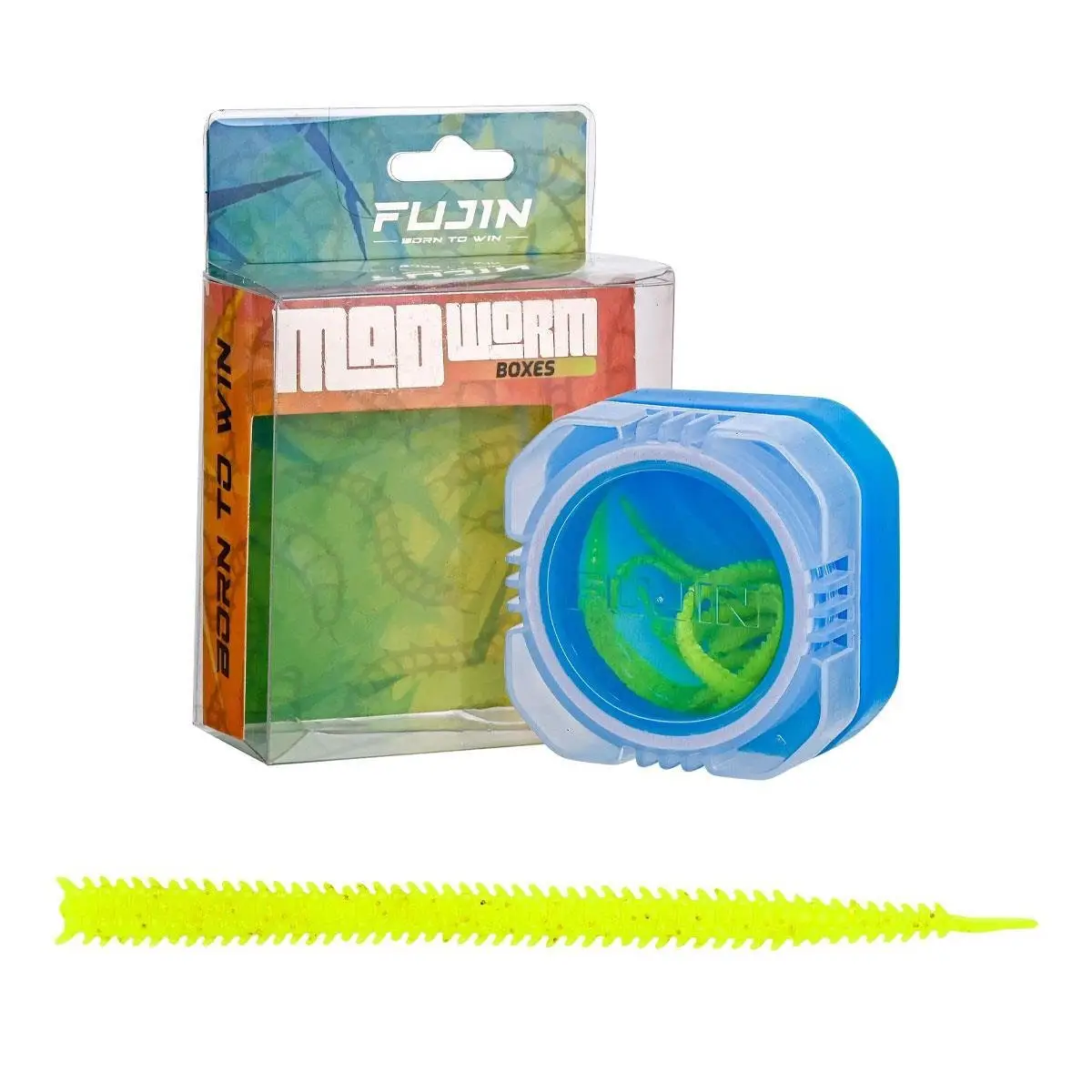Fujin Mad Worm 9cm 10 Adet LRF Silikonu