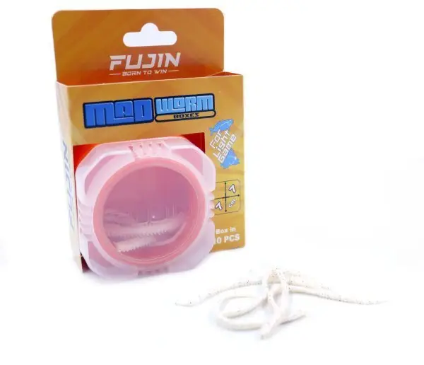 Fujin Mad Worm 9cm 10 Adet LRF Silikonu - White