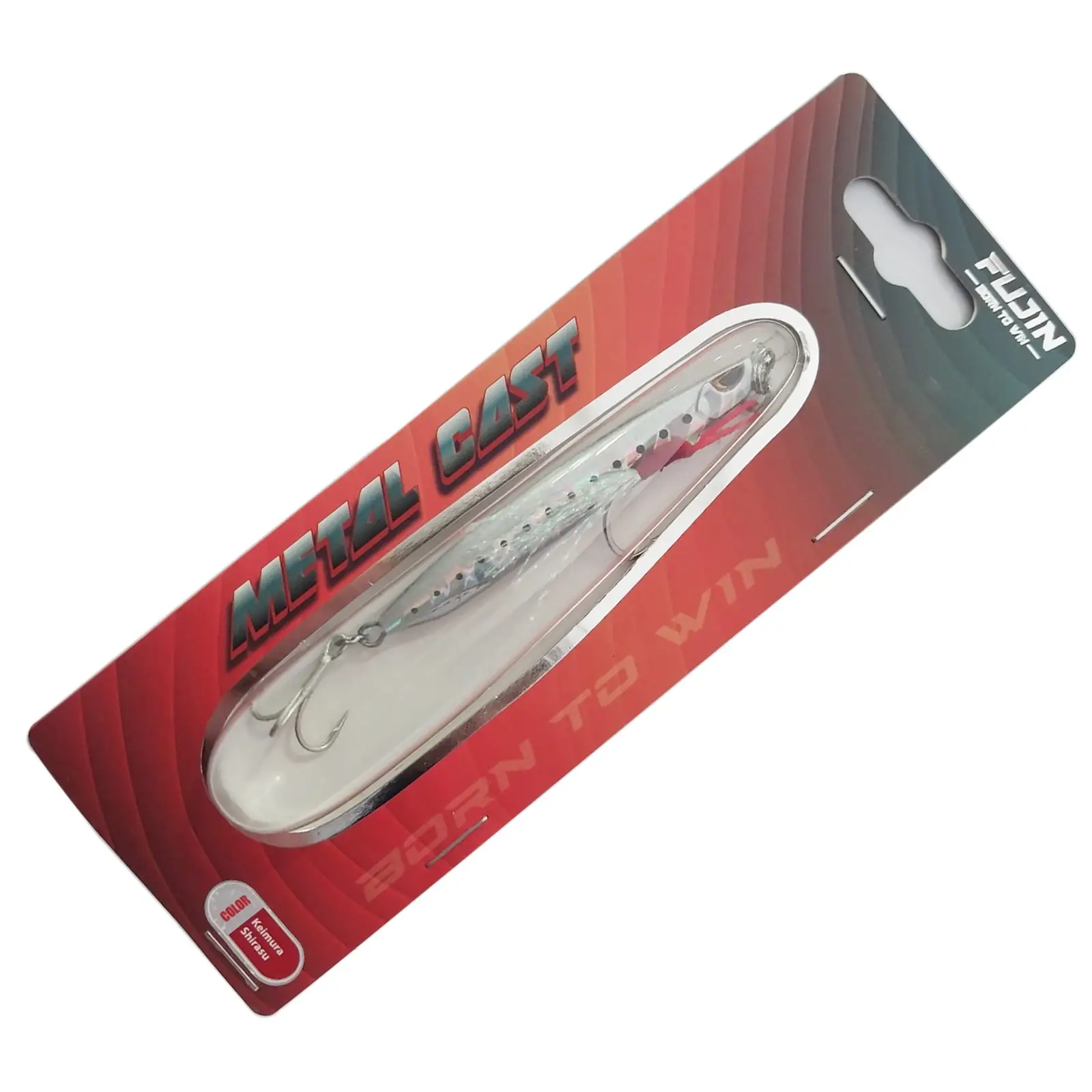 Fujin Metal Cast 60gr Shore Jig Yem - MT03 Keimura Shirasu