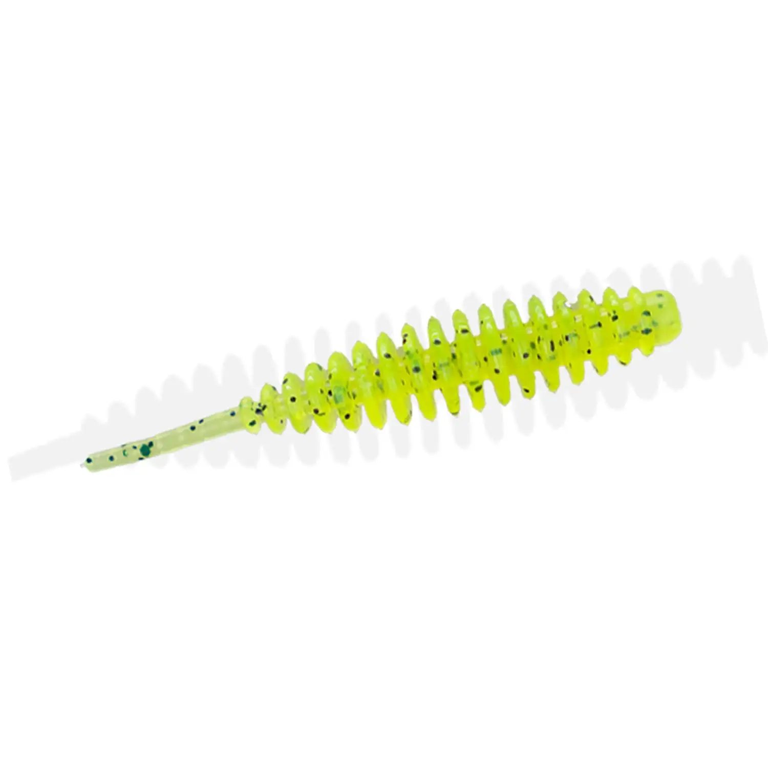 Fujin Tantoo 60mm 10 Adet LRF Silikonu - Chartreuse Black UV