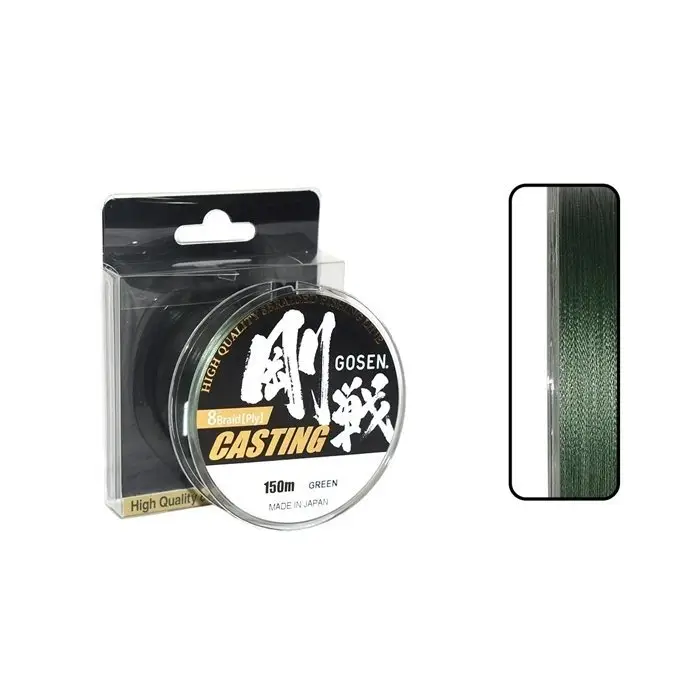 Gosen W8 Casting 150 MT Yeşil Renk İp Misina