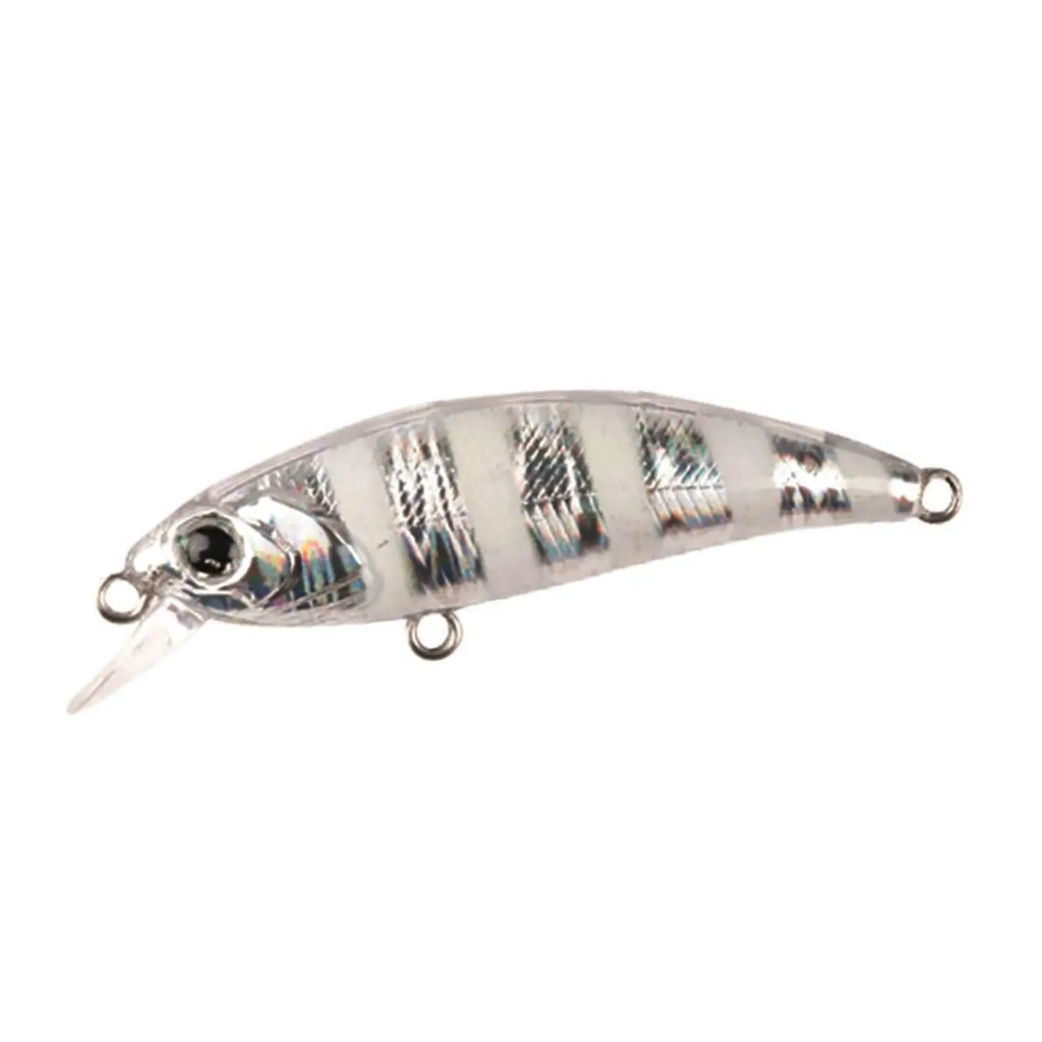 HanFish Zıpır KG 50mm 4.5gr LRF Maket Balık - Zıpır K-18 Zebra Glow
