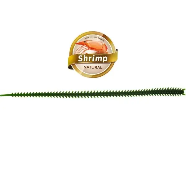 Japanese Ryoshi 120mm 15 Adet LRF Silikonu - Green