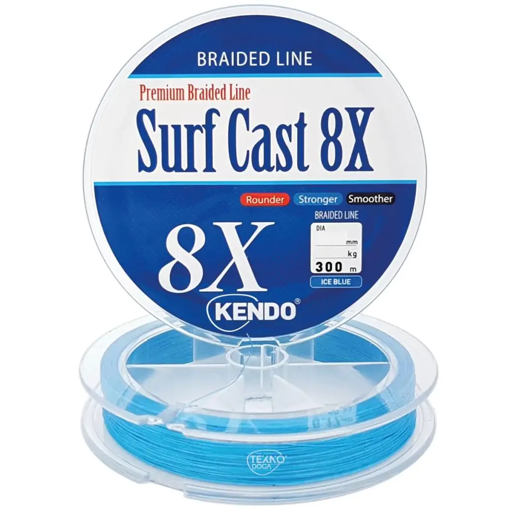 Kendo Surf Cast Fighting 8X 300m Örgü İp Misina ( ICE BLUE)