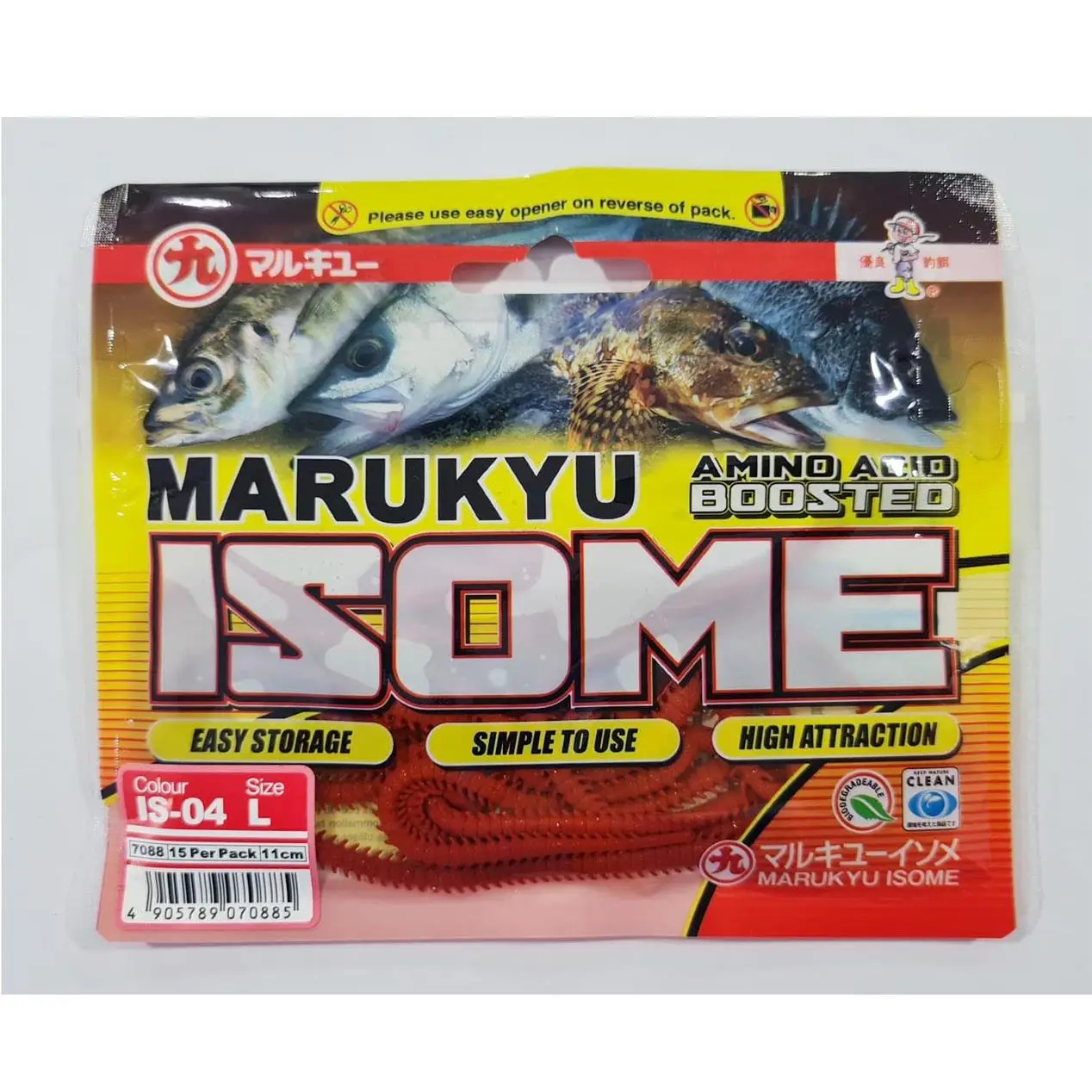 Marukyu Isome L Boy 11cm 15 Adet Lrf Yemi - IS-04 Red
