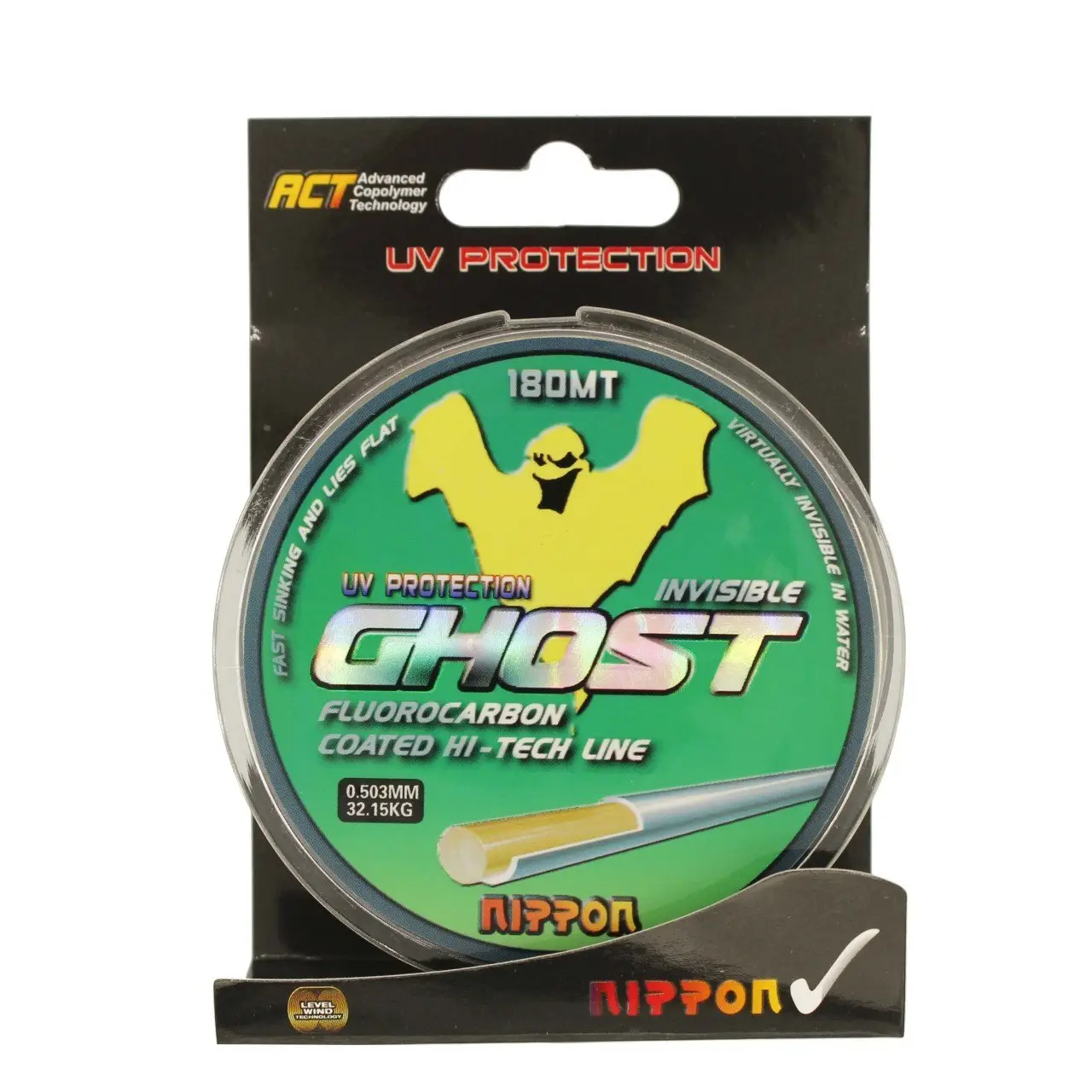 Nippon Ghost 180 mt FC Kaplama Misina