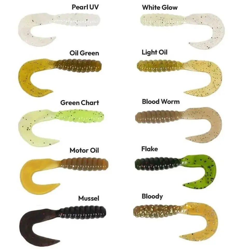 Ryuji Swim Worm 5.5cm 8 Adet LRF Silikon Yem