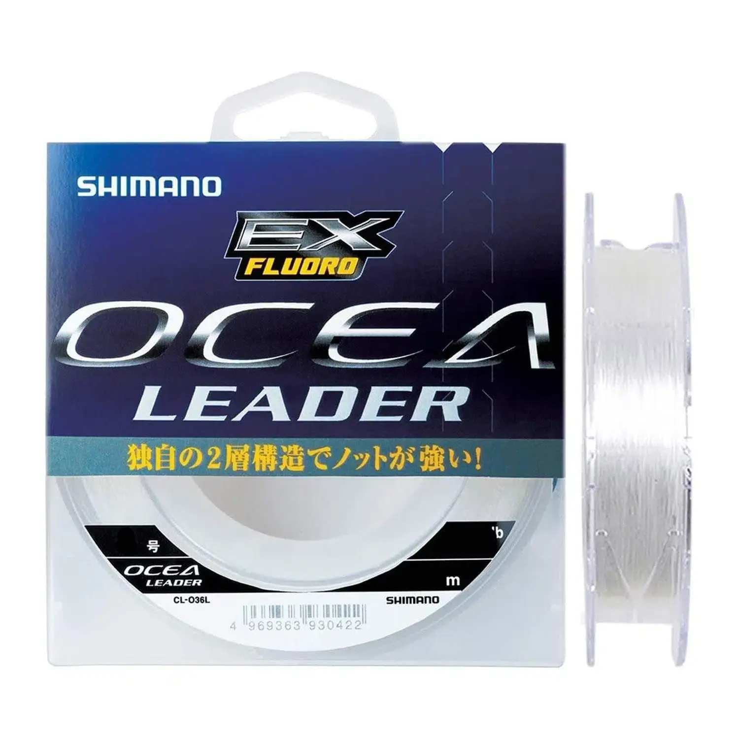 Shimano Ocea EX Fluoro Leader 10lb 50m 0,265mm 4.53kg FC Misina